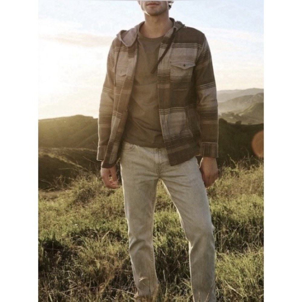 Outerknown S.E.A. Jeans Drifter Tapered Fit Khaki Organic Cotton Pants 32x30
